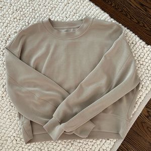 Lululemon Softstreme Perfectly Oversized Cropped Crew.